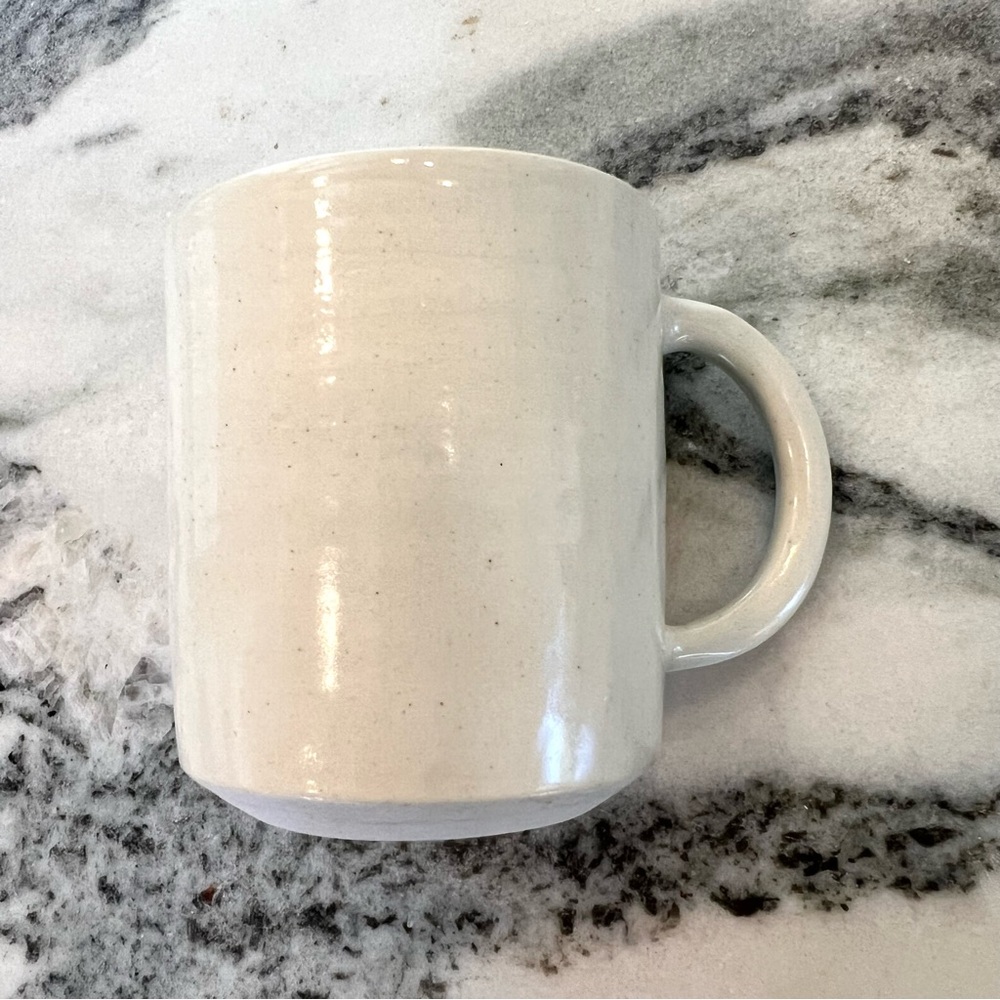 Cup Half Full Handmade Ceramics Mug Chair and Sunset - Picture 5 of 7